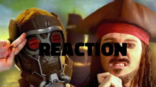 REACTION! To Star-Lord vs. Captain Jack Sparrow by Freshy Kanal!