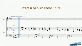 Were It Not for Grace | Alto | Vocal Guide by Sis. Riza Ovidos