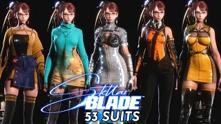 STELLAR BLADE 53 Nano Suits Showcase (NEW GAME+) | 100% Completion