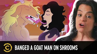 Shrooms Made Jessica Kirson Hallucinate Banging a Goat Man - Tales From the Trip