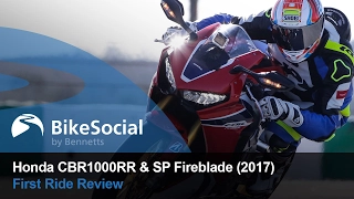 Honda CBR1000RR and SP Fireblade (2017) - First Ride Review