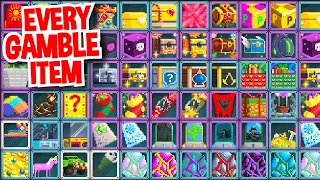 OPENING EVERY GAMBLE ITEM IN GROWTOPIA...