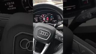 Audi SQ7 2018 55-225km/h Drive On German Autobahn