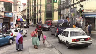 BOLIVIA Maravillosa LA PAZ. Calles del Centro 2024.