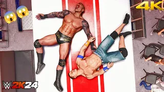 WWE 2k24 - John Cena vs Randy Orton Ambulance Match Madness!" 🔥🔥