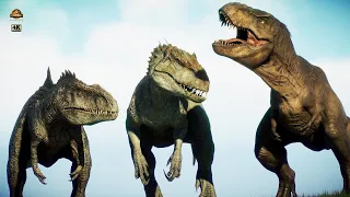 All DINOSAURS SIZE COMPARISON - Jurassic World Evolution 2