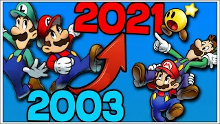 Evolution of Mario & Luigi Games (2003 - 2021)
