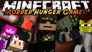 Minecraft MODDED HUNGER GAMES : RIVAL REBELS! (Lasers, Nukes, Rockets!)