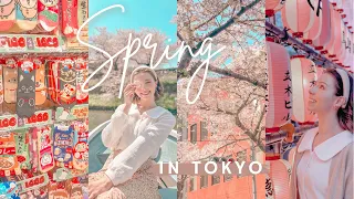 TOKYO JAPAN VLOG | chidorigafuchi park, Shibuya shopping, cherry blossoms🌸