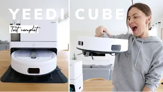 YEEDI CUBE LE ROBOT TRANSPORTABLE NOUVELLE GÉNÉRATION VIDAGE ET SÉCHAGE AUTOMATIQUE !