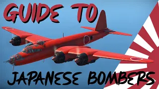 Guide to Japanese Bombers 💢 | War Thunder