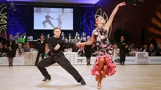 Konstantin Gorodilov - Dominika Bergmannova, EST | GoldstadtPokal 2018 - WDSF WO LAT - solo R