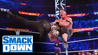 Relive the turbulent events surrounding the Universal Title at SummerSlam: SmackDown, Aug. 27, 2021