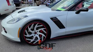 Chevrolet Corvette Z06 Convertible on 22 Forgiato Girare ECL Wheels (4K Video)