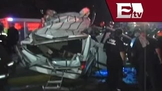Accidente carretero deja once muertos en la Toluca-Naucalpan/ Titulares Gloria Contreras