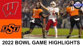 Wisconsin vs Oklahoma State Highlights | 2022 College Football Highlights