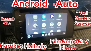 #dacia#renault#hyundai Android Auto ile Video-YouTube-Film-mp4-TV izleme Fermata Auto TR.M3U link👇