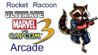 Ultimate Marvel VS Capcom 3 Arcade - Rocket Racoon {& Gun Users Heroes Team}