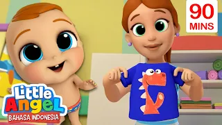 Aku Bisa Pakai Baju Sendiri| Kartun Anak | Little World Bahasa Indonesia