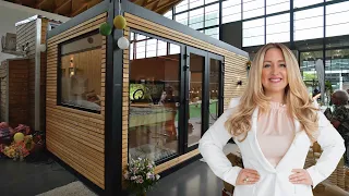 Junge Mutter (28) baut billige Container-Design-Häuser mit Baugenehmigung|Tinyhouse 2023|Lieferbar