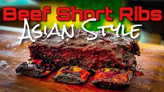 Beef Short Ribs Asian Style -Hot and Fast vom Pellet Smoker #grillen #bbq #shortribs #rezept