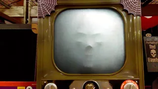 Scary TV possessed by an unknown being
