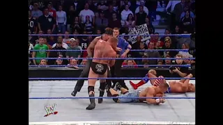 Kurt Angle & Undertaker vs. Brock Lesnar & John Cena: SmackDown, Oct. 2, 2003 Part4