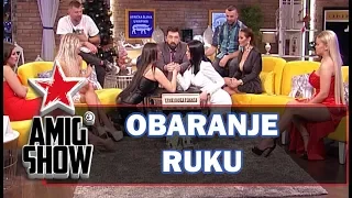 Obaranje ruku - Zadrugarke (Ami G Show S12)