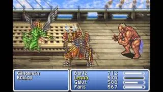 Let's Play Final Fantasy V Advanced #41 - Going for a swim