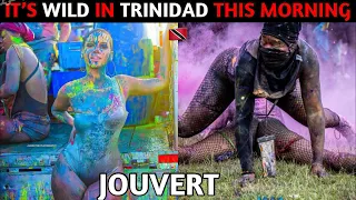 🔴 LIVE Jouvert Morning ! African Girl Experience Jouvert in Trinidad for the first Time.