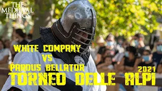 MEDIEVAL COMBAT TORNEO DELLE ALPI 2021 WHITE COMPANY VS PARDUS BELLATOR