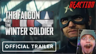 Falcon and the Winter Soldier - Official Mid-Season Sneak Peek Trailer (2021) | REACTION