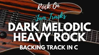 Melodic Heavy Rock Backing Track For Guitar In C Minor