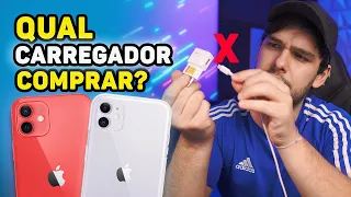 QUAL CARREGADOR COMPRAR PARA O IPHONE XR, 11, 12 e 13?