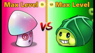 Plants Vs Zombies 2 Hypno-Shroom vs Zoybean Pod Max Level PVZ 2