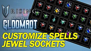 Upgrading Spells with Jewels in V Rising Secrets of Gloomrot Update