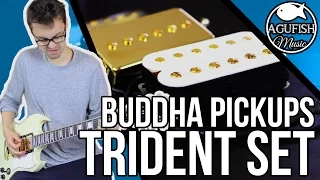 Buddha Pickups Trident Set Demo || Awesome Harley Benton Upgrade!!