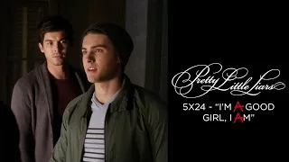 Pretty Little Liars - Caleb & Ezra Argue About Mike Testifying - "I'm a Good Girl, I Am" (5x24)