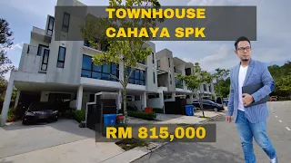 Renovated 1.5 Storey Townhouse Gem at Primer Garden, Cahaya SPK | 3+1BR, 3+1BA | Asking RM815K