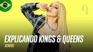 Ava Max explica a letra de 'Kings & Queens' ao 'Genius' (Legendado)