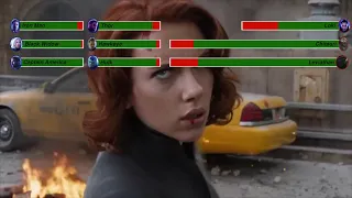 The Avengers Final Battle with healthbars 4/6 (Edited By @GabrielDietrichson)