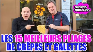 Les 15 meilleurs pliages de crêpes et galettes