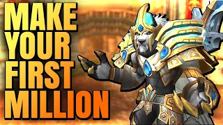 WOW How to Make your FIRST MILLION GOLD SIMPLE