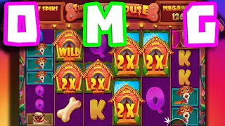 THE DOG HOUSE 🐶MEGAWAYS BIG WIN BONUS BUYS THE STICKY SPINS ARE PAYING TODAY 🔥LOOK AT THOSE DOGS‼️