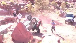 Polaris Ranger Rollover - Rocker Knocker on Pritchett Canyon