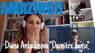 Diana Ankudinova singing "Dernière danse" (Reaction Video)