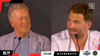 'I'M GONNA BEAT HIM THE F*** UP' - FRANK WARREN v EDDIE HEARN 5v5 FULL FINAL PRESS CONFERENCE