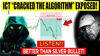 ICT REVEALED "CRACKING ALGORITHM" method to be a millioniare in trading must watch till end!!