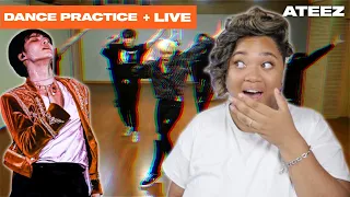 ATEEZ - HALA HALA, Say My Name, & Desire Live + Dance Practice (REACTION)