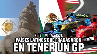 TOP 5 - PAISES LATINOAMERICANOS QUE FRACASARON EN TENER UN GP DE F1 (REMAKE)